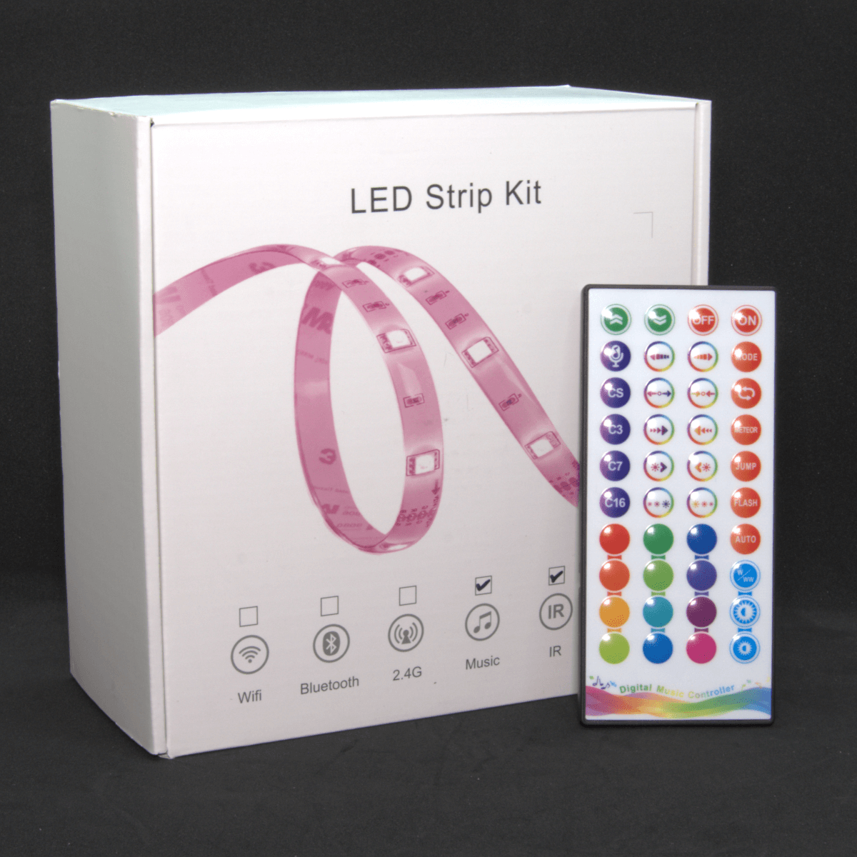 Digitální IR ovladač pro ovládání LED pásku